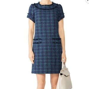 Sail To Sable (STS) Size 6 Plaid Tweed Dress